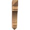 Ekena Millwork Merced Arts & Crafts Rough Sawn Bracket, Western Red Cedar, 6"W x 34"D x 34"H BKT06X34X34MRC03RWR - alternate 3